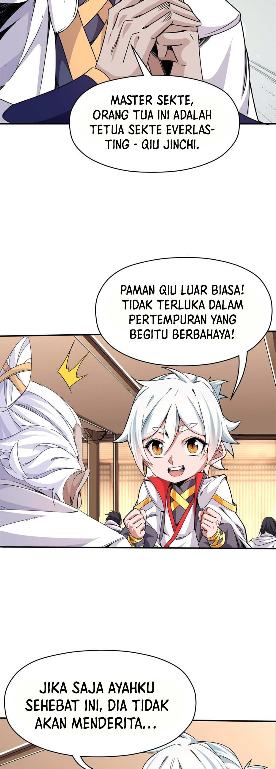 Crazy, A Three-Year-Old Sect Master?! Bab 01 halaman 42