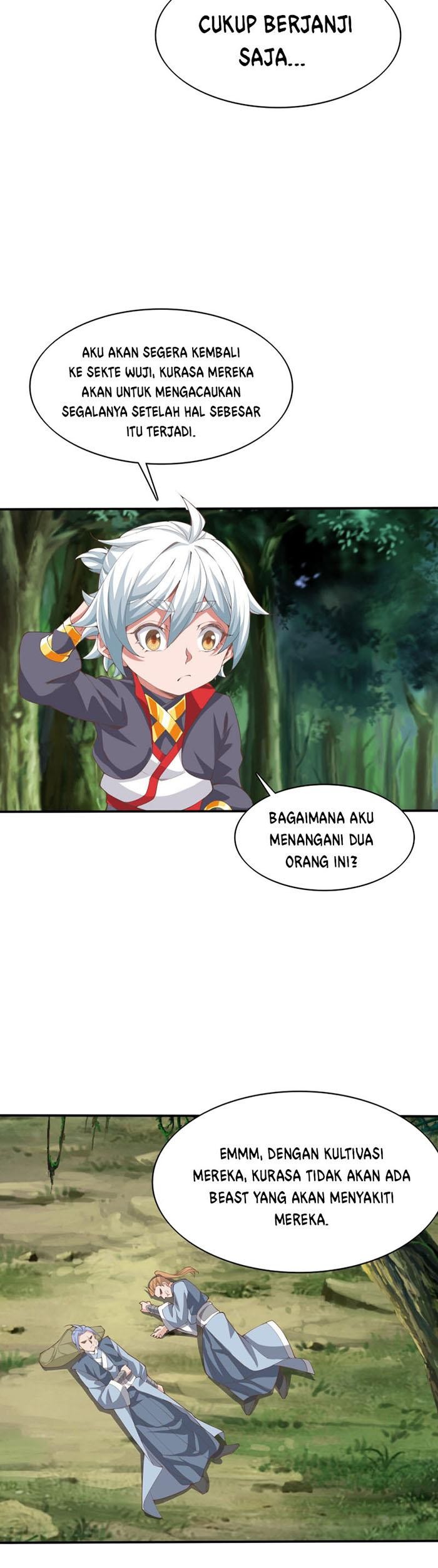Crazy, A Three-Year-Old Sect Master?! Bab 08 halaman 14