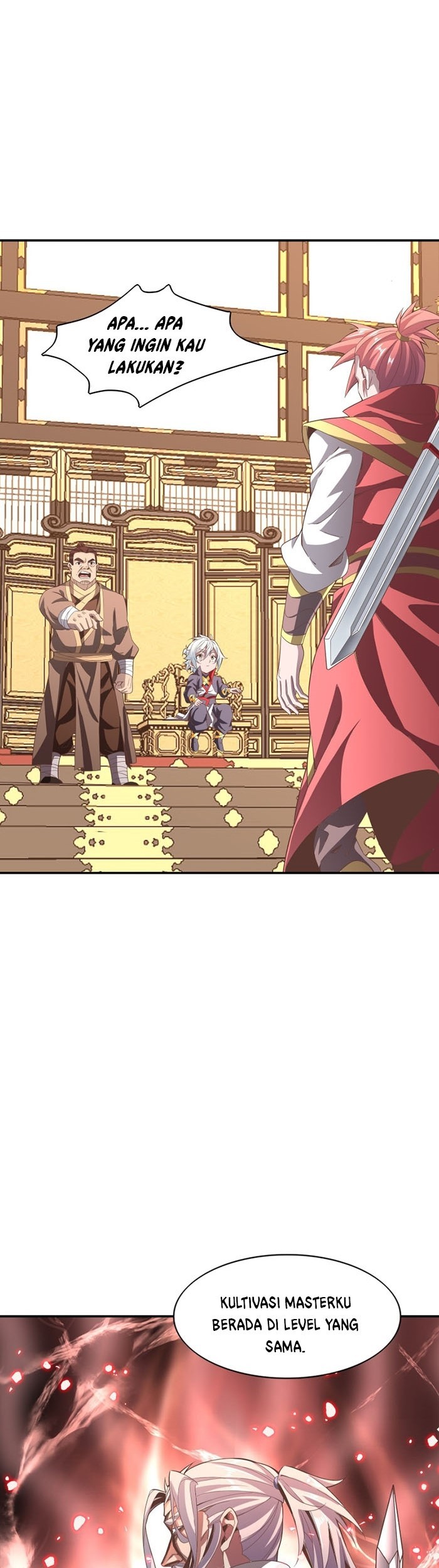 Crazy, A Three-Year-Old Sect Master?! Bab 10 halaman 18