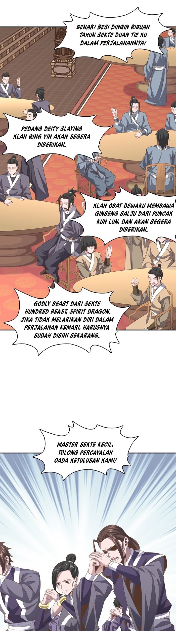 Crazy, A Three-Year-Old Sect Master?! Bab 10 halaman 24