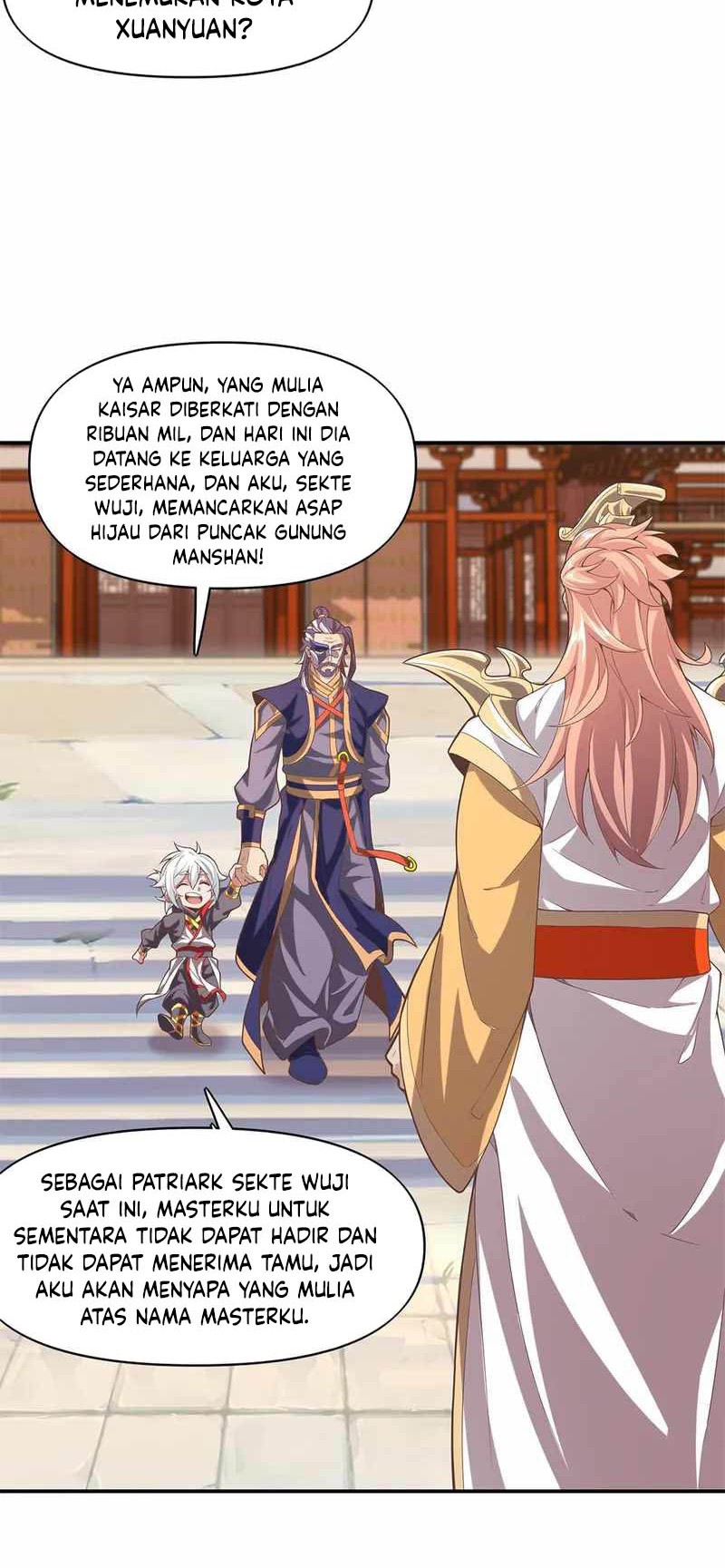 Crazy, A Three-Year-Old Sect Master?! Bab 14 halaman 46