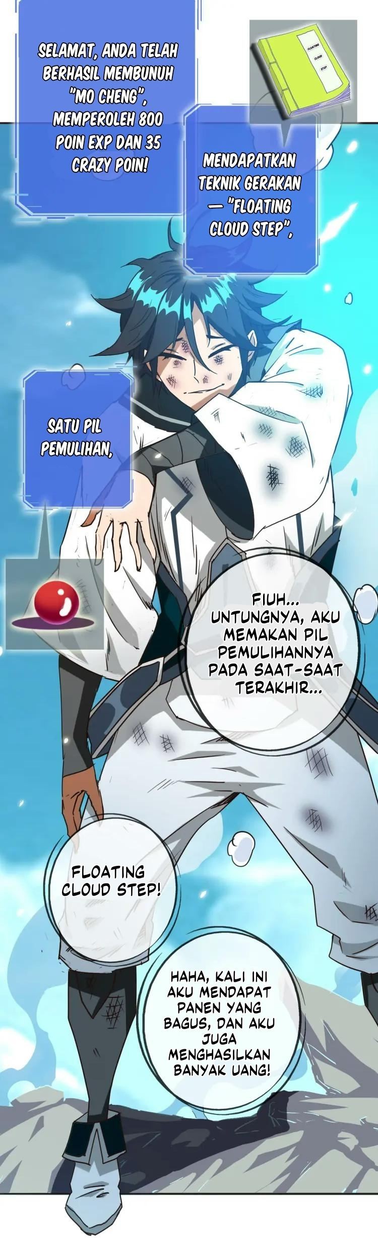 Crazy Leveling System Bab 06 halaman 29