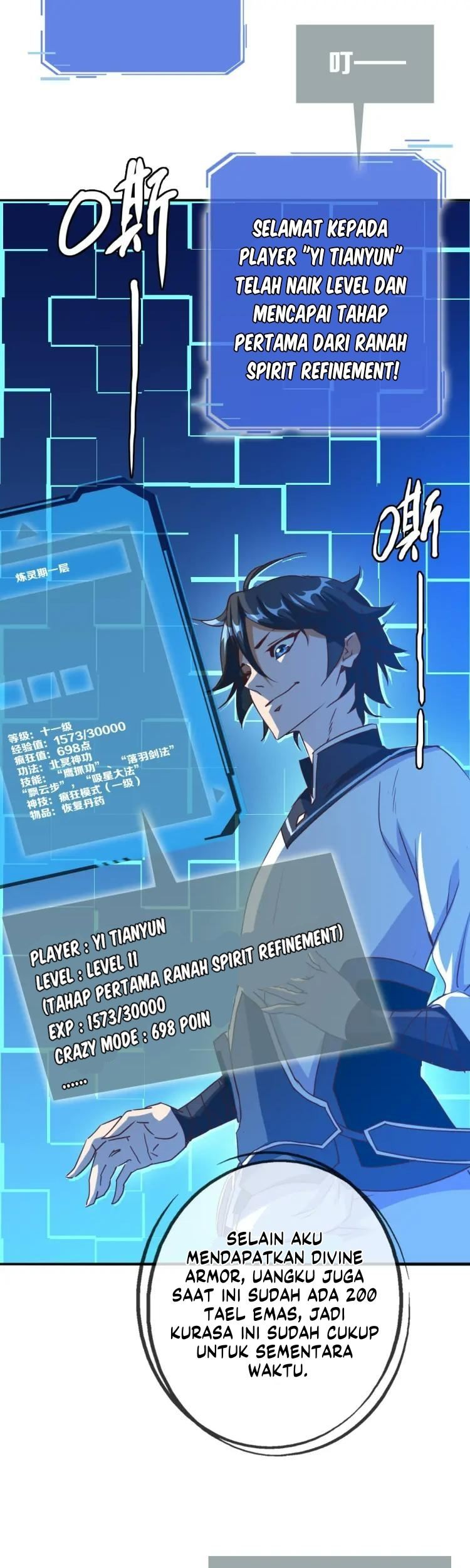 Crazy Leveling System Bab 07 halaman 25