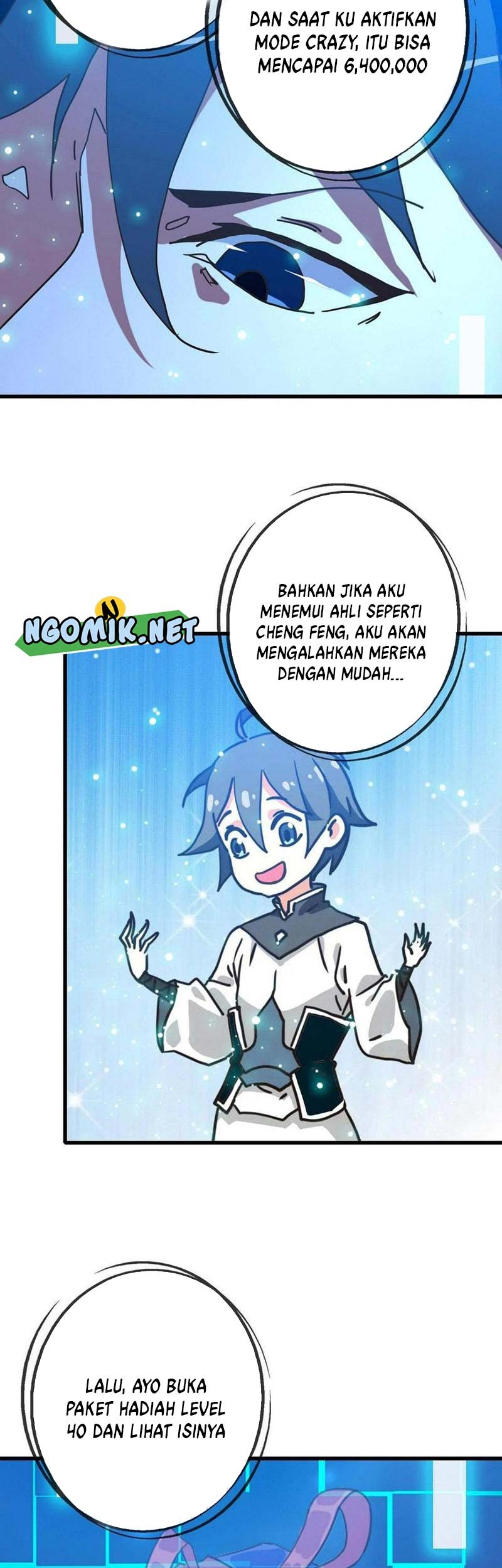 Crazy Leveling System Bab 100 halaman 34