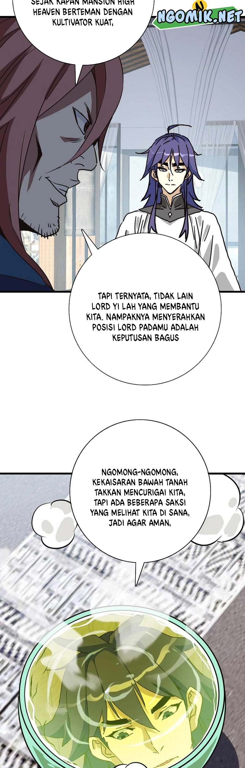 Crazy Leveling System Bab 104 halaman 36