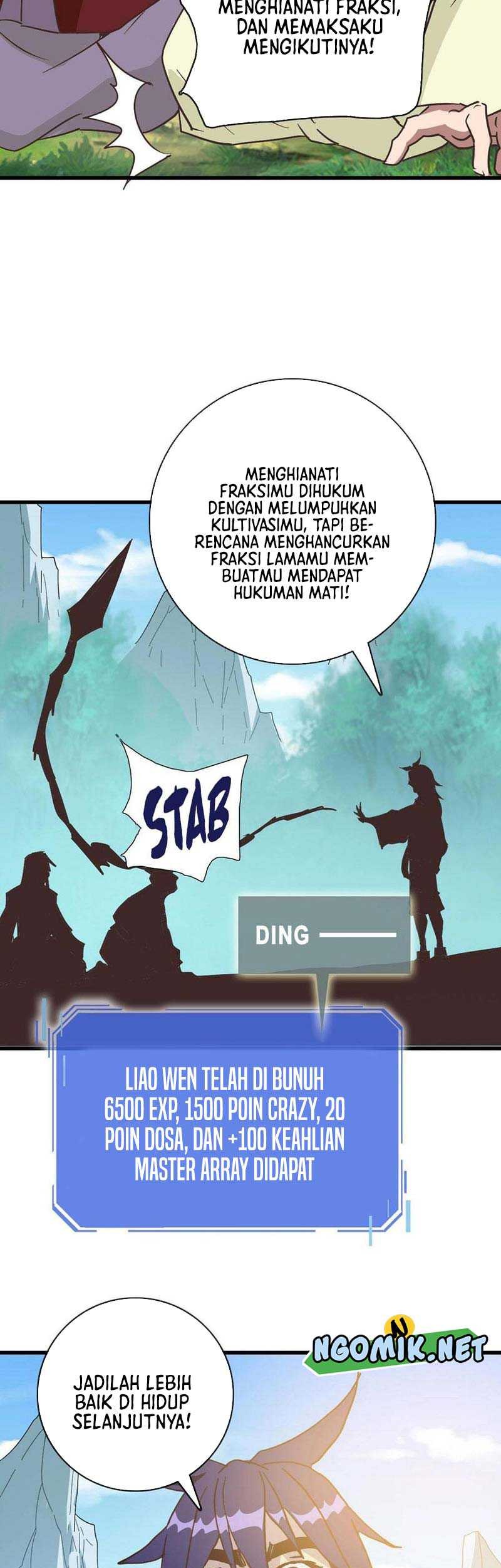 Crazy Leveling System Bab 105 halaman 28