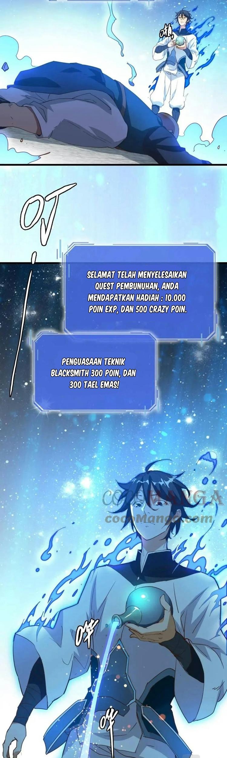 Crazy Leveling System Bab 16 halaman 12