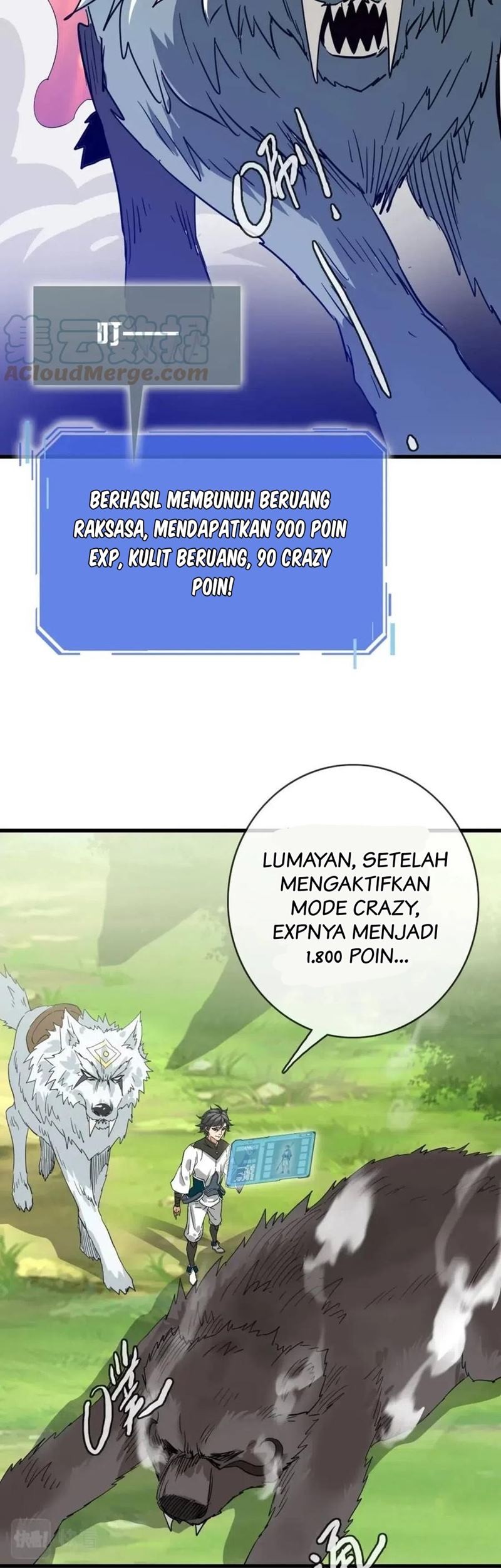 Crazy Leveling System Bab 23 halaman 22