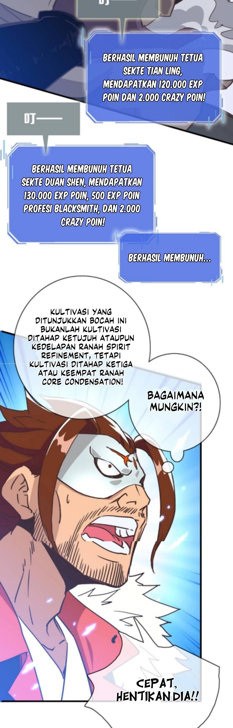 Crazy Leveling System Bab 33 halaman 14