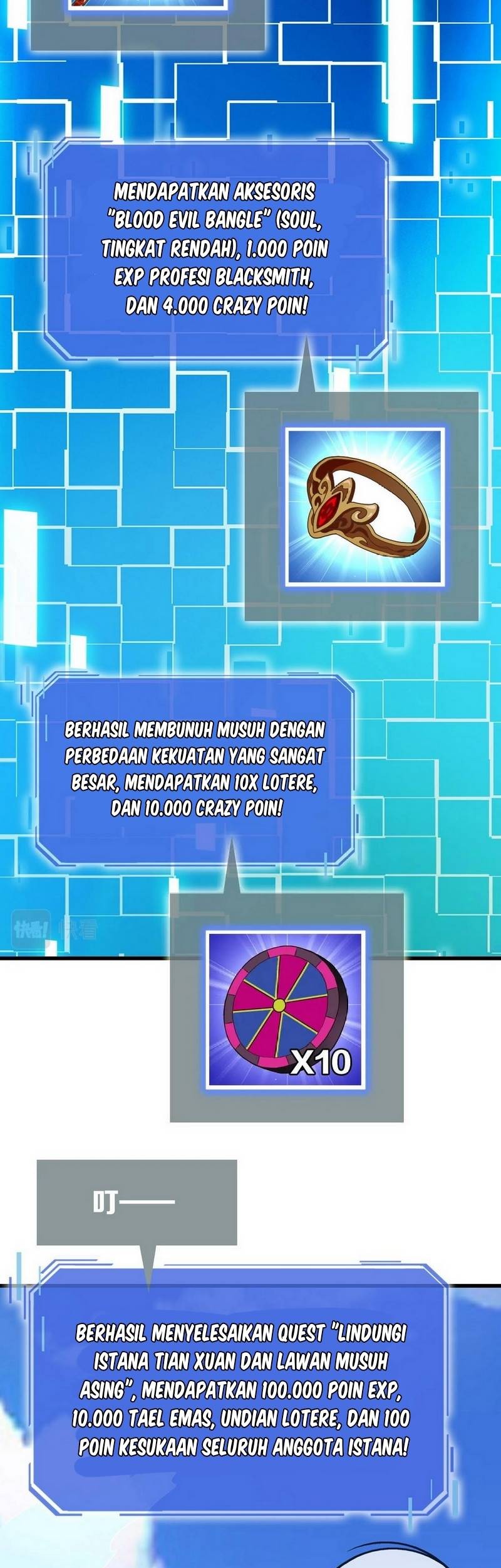 Crazy Leveling System Bab 37 halaman 38