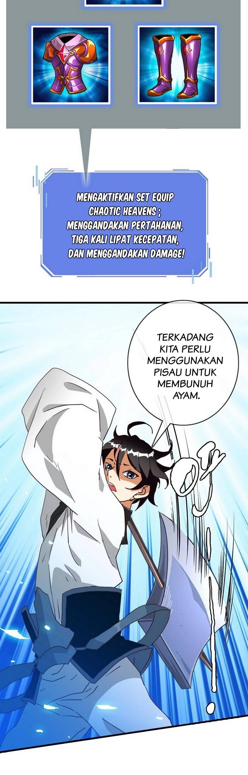 Crazy Leveling System Bab 51 halaman 17