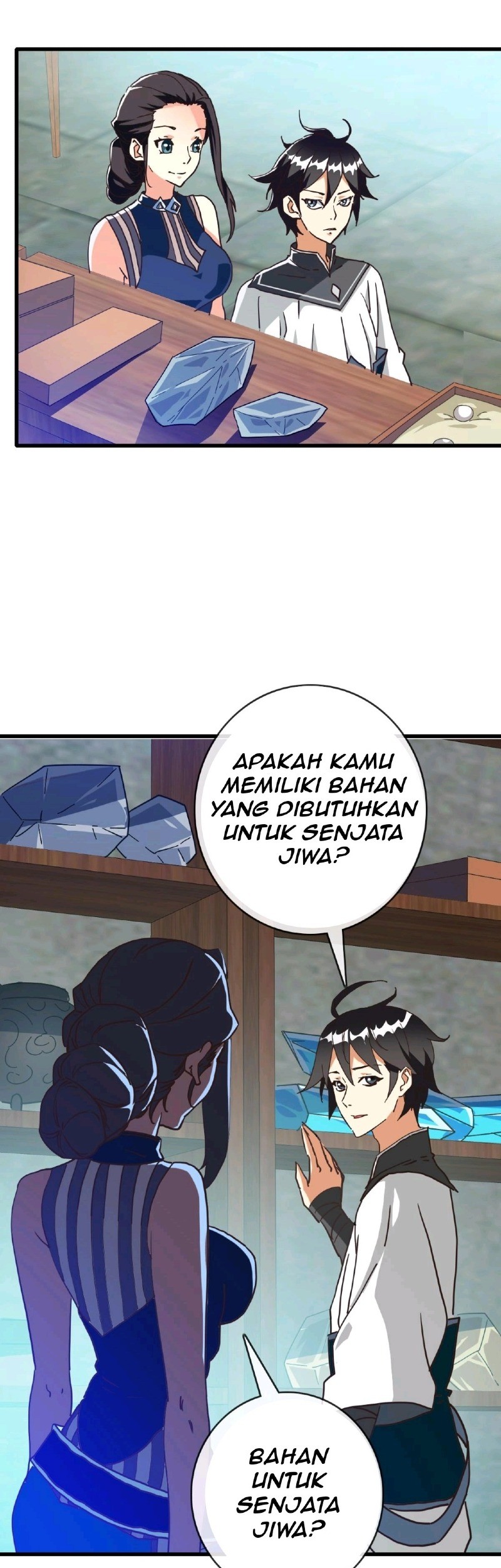 Crazy Leveling System Bab 55 halaman 7