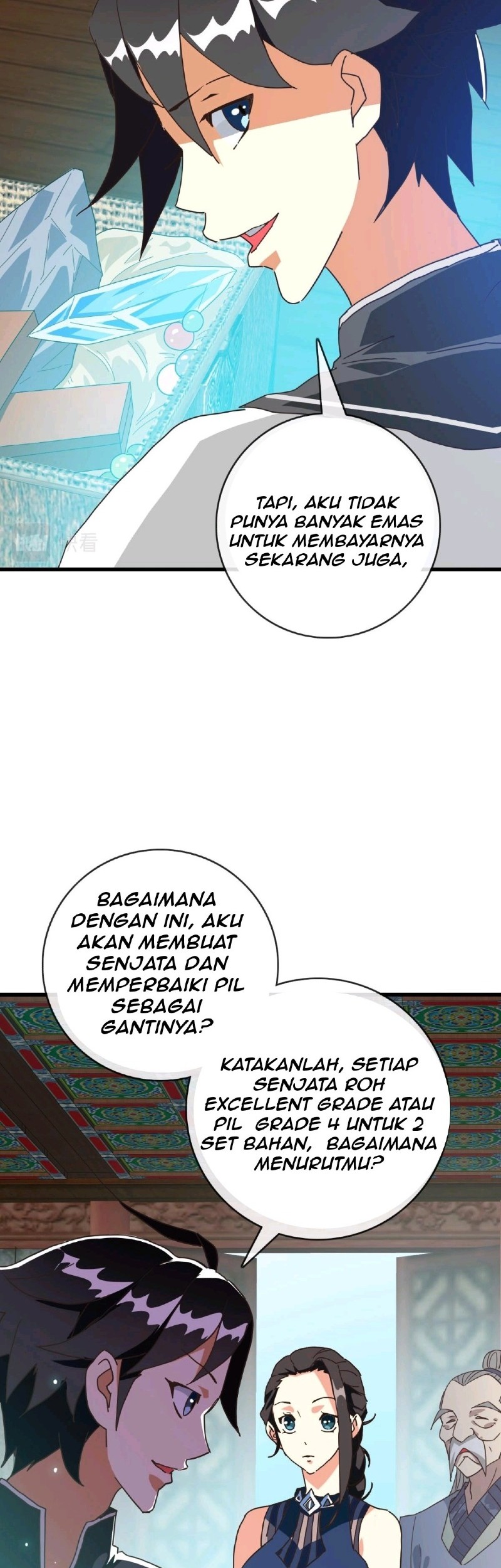 Crazy Leveling System Bab 55 halaman 15