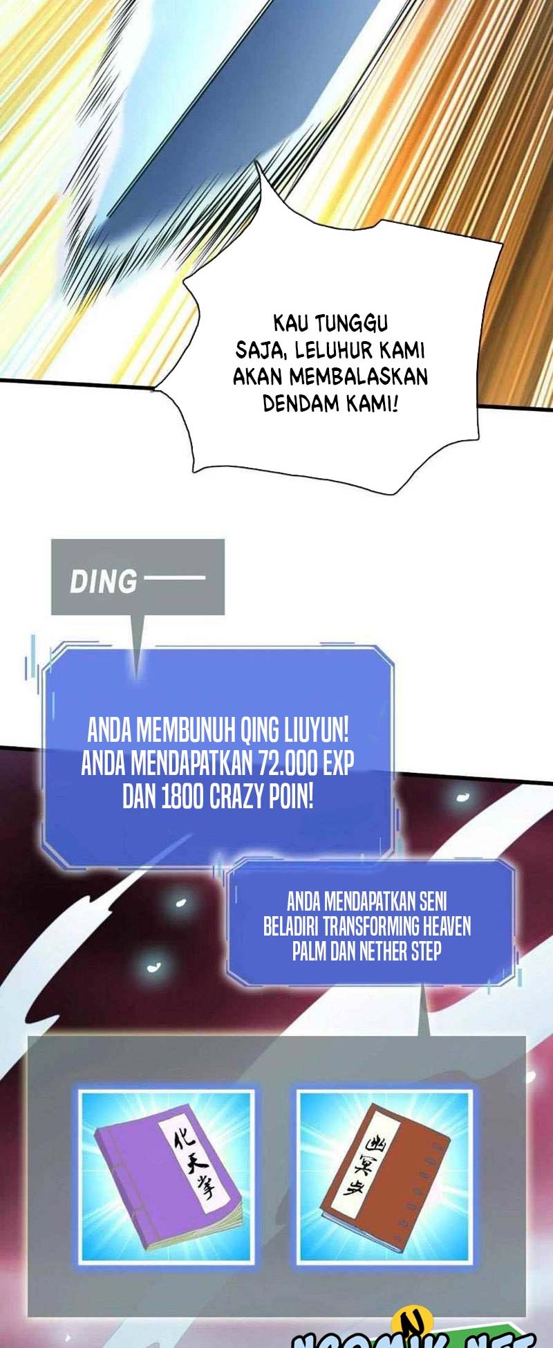 Crazy Leveling System Bab 63 halaman 15