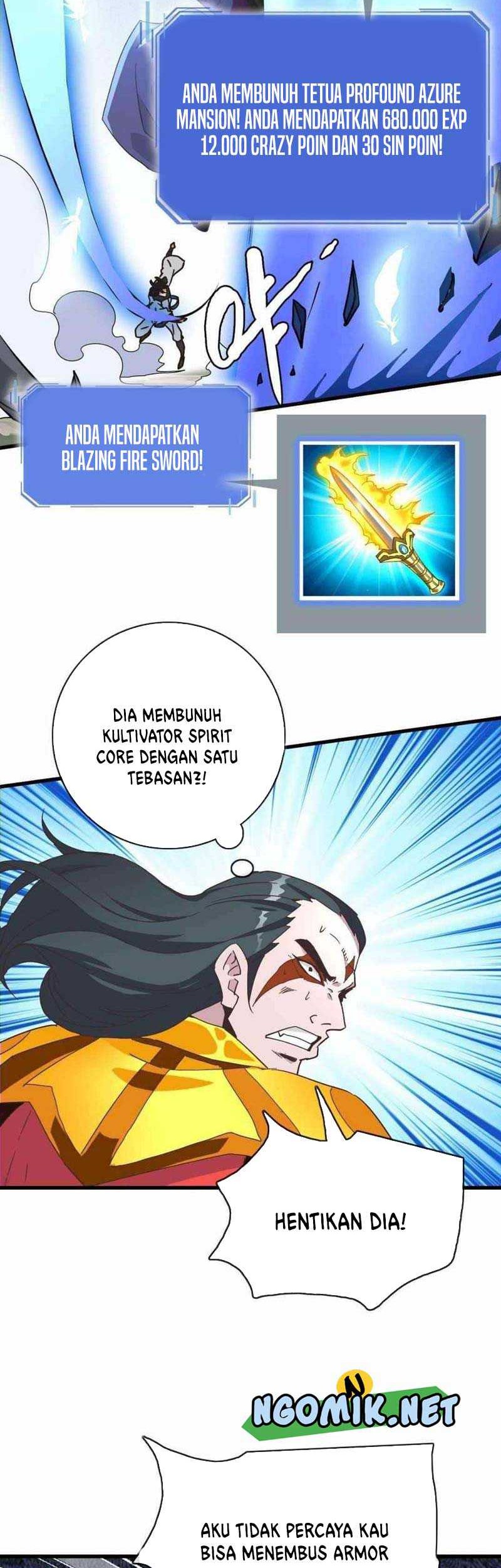 Crazy Leveling System Bab 69 halaman 6