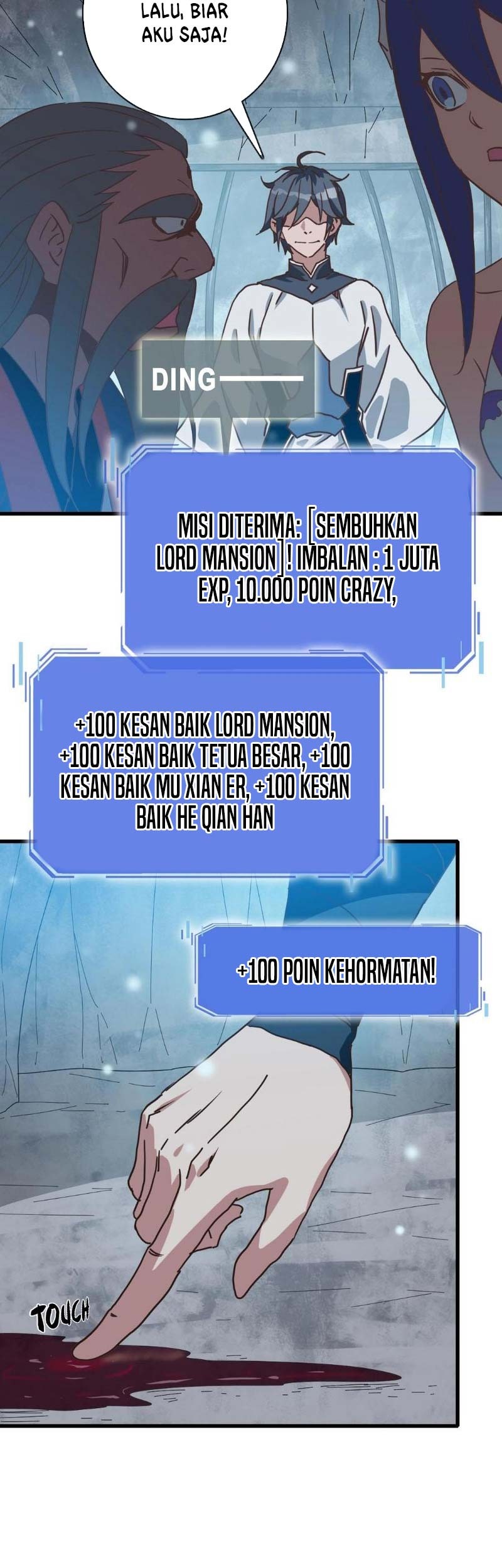 Crazy Leveling System Bab 92 halaman 12