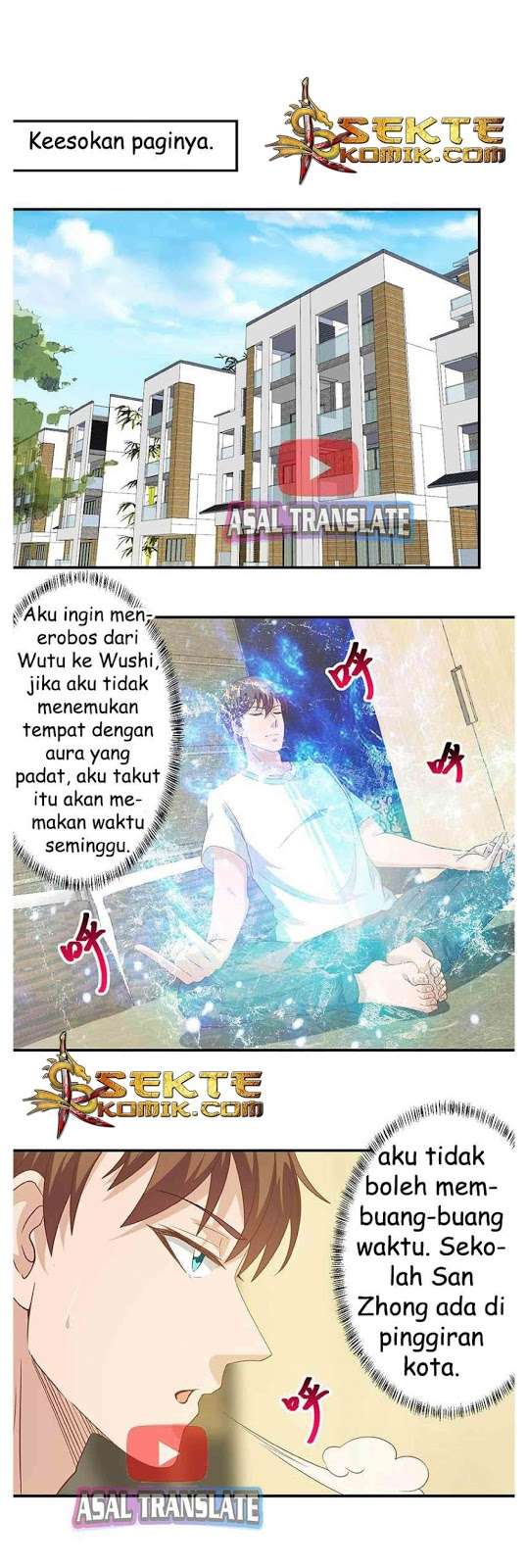 Cultivation Return on Campus chapter 10 halaman 7
