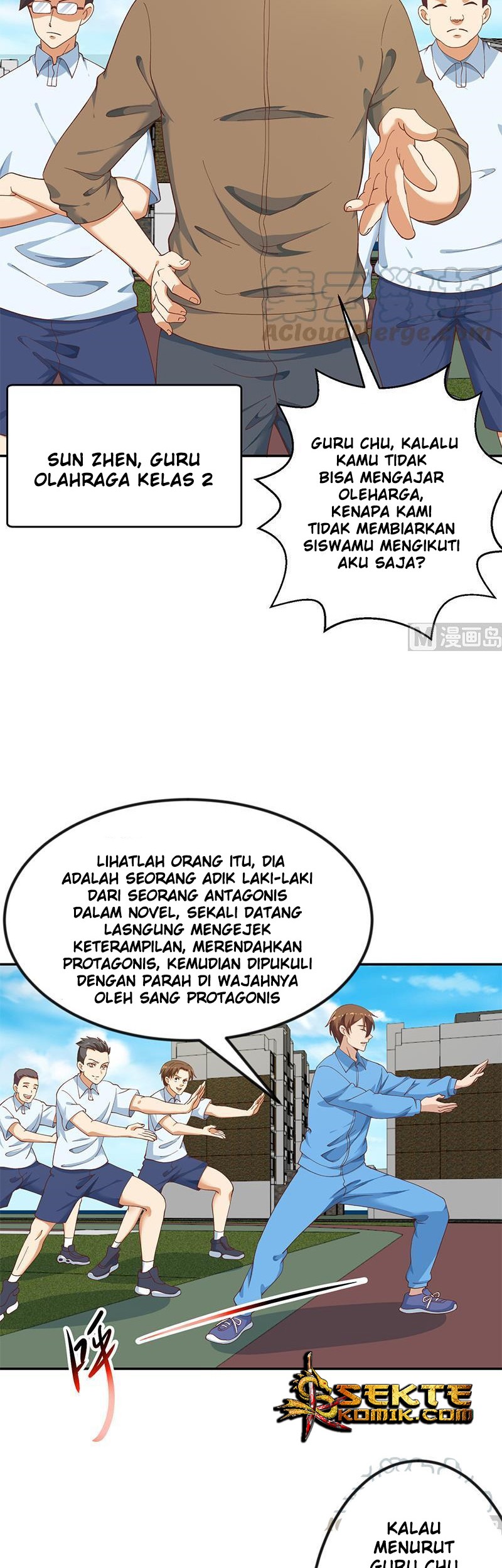 Cultivation Return on Campus chapter 148 halaman 5