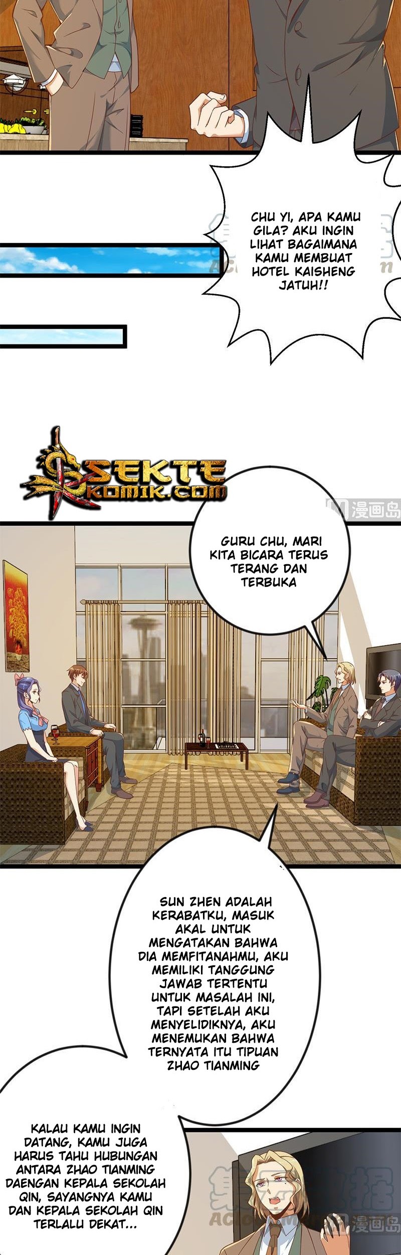 Cultivation Return on Campus chapter 155 halaman 5