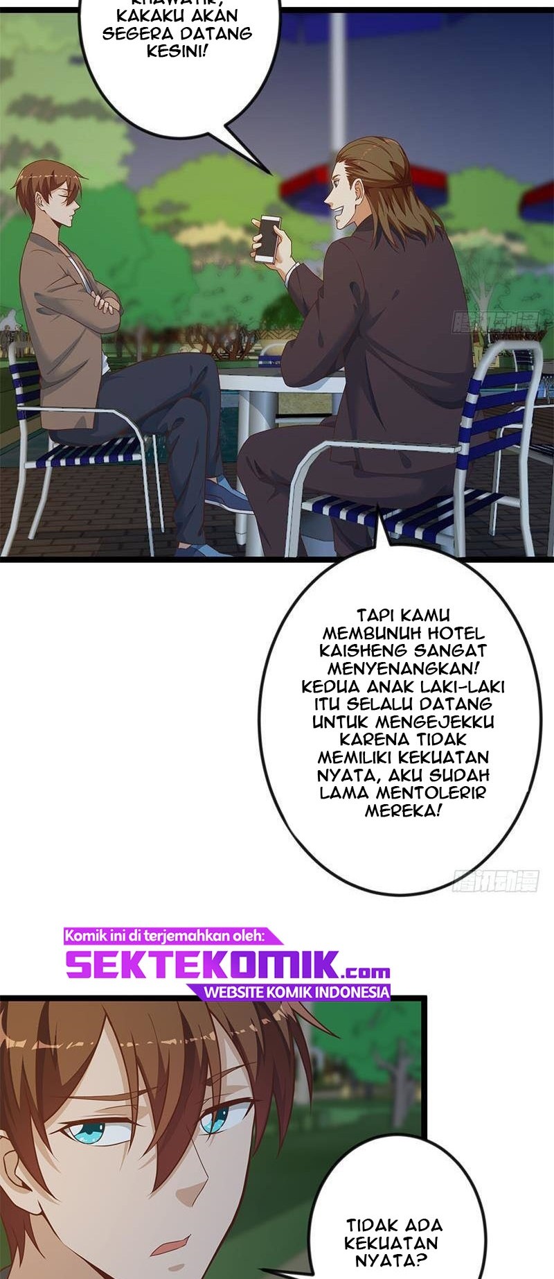 Cultivation Return on Campus chapter 169 halaman 8