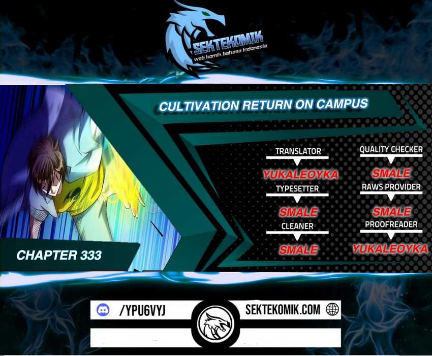 Cultivation Return on Campus chapter 333 halaman 1