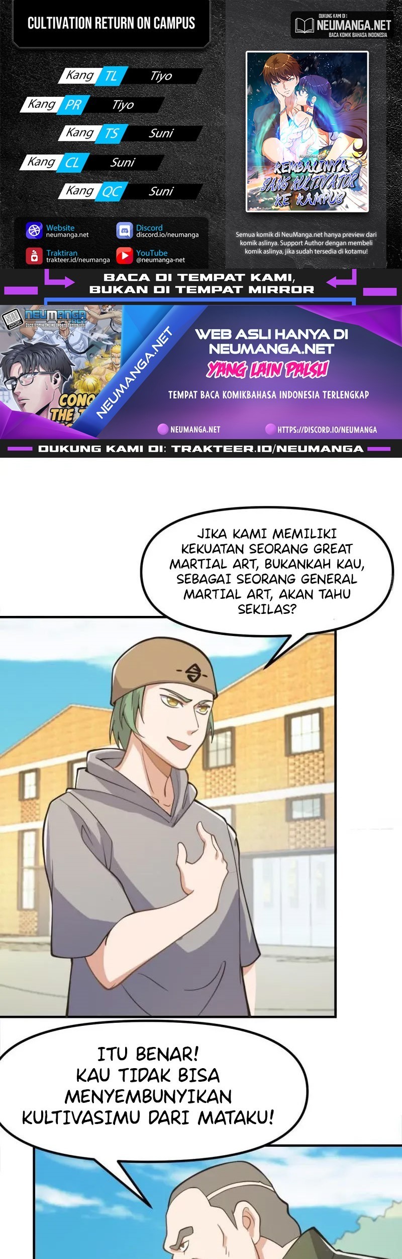 Cultivation Return on Campus chapter 437 halaman 1
