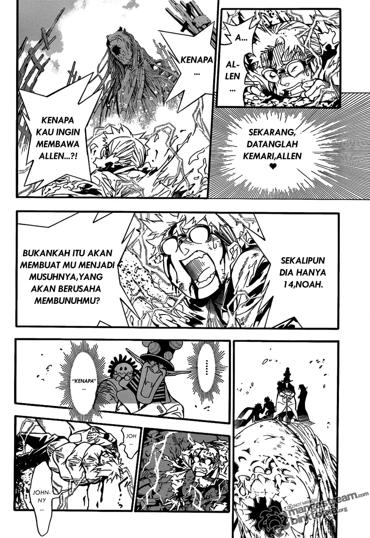 D Gray Man Bab 196 halaman 15
