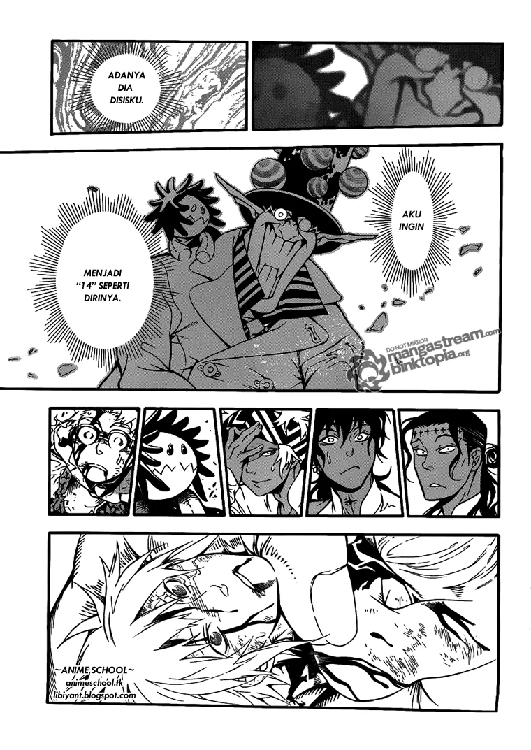 D Gray Man Bab 196 halaman 16