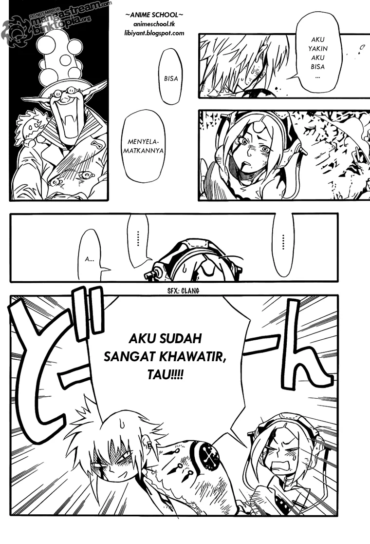 D Gray Man Bab 196 halaman 25