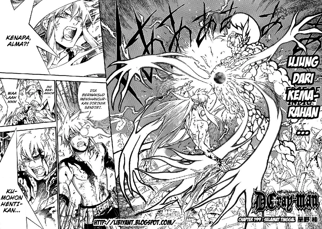 D Gray Man chapter 199 halaman 2