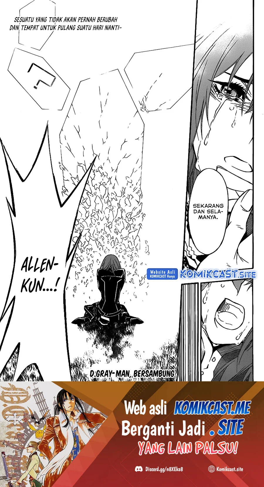 D Gray Man Bab 205 halaman 33