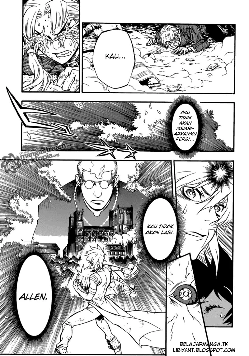 D Gray Man Bab 206 halaman 26