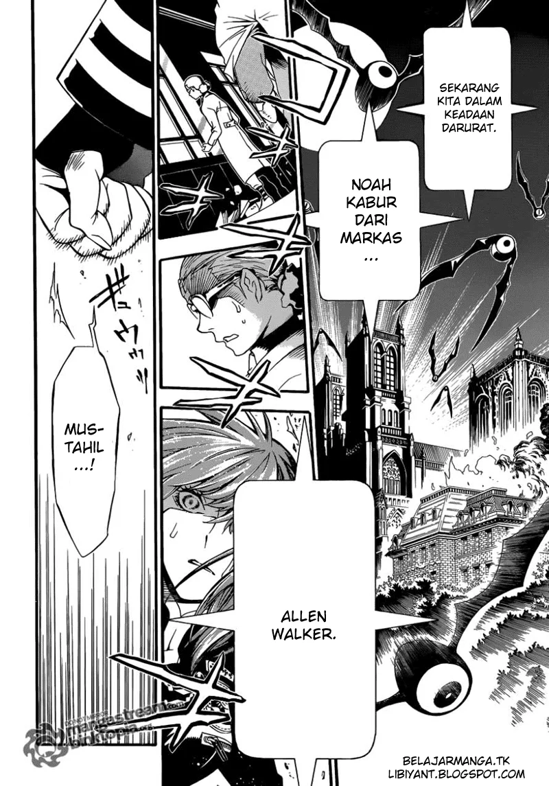 D Gray Man Bab 206 halaman 27