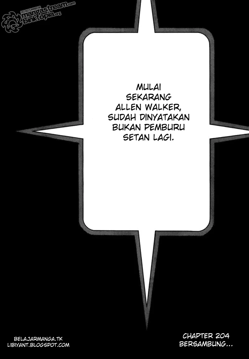 D Gray Man Bab 206 halaman 29