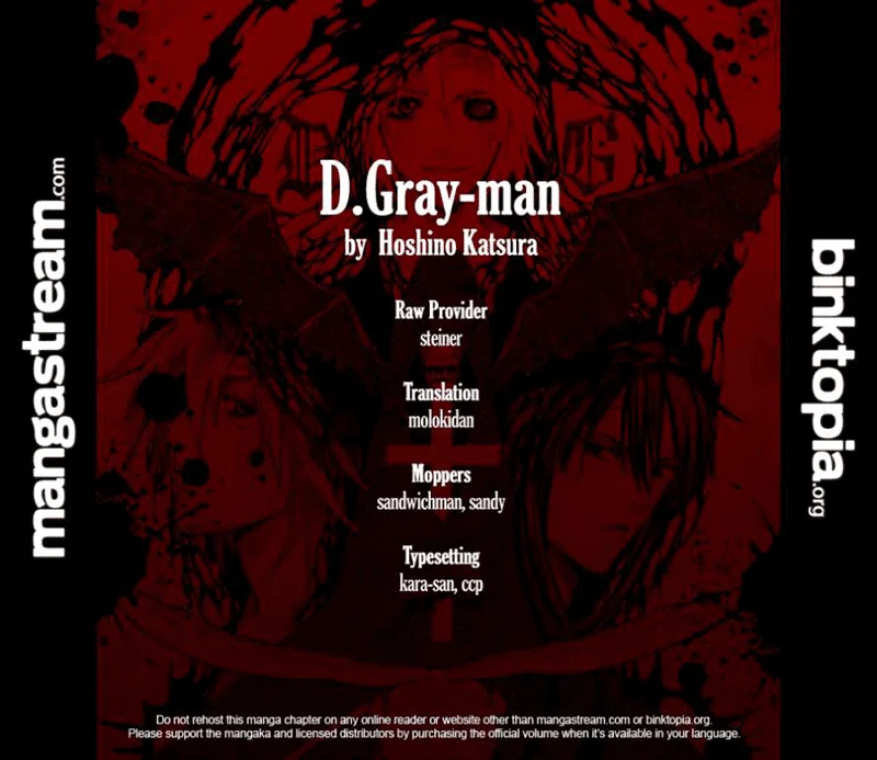 D Gray Man Bab 206 halaman 31