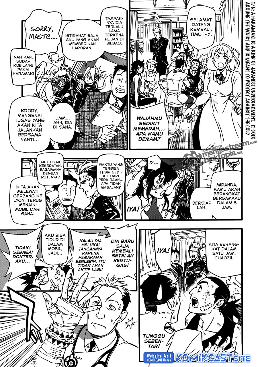 D Gray Man Bab 207 halaman 8