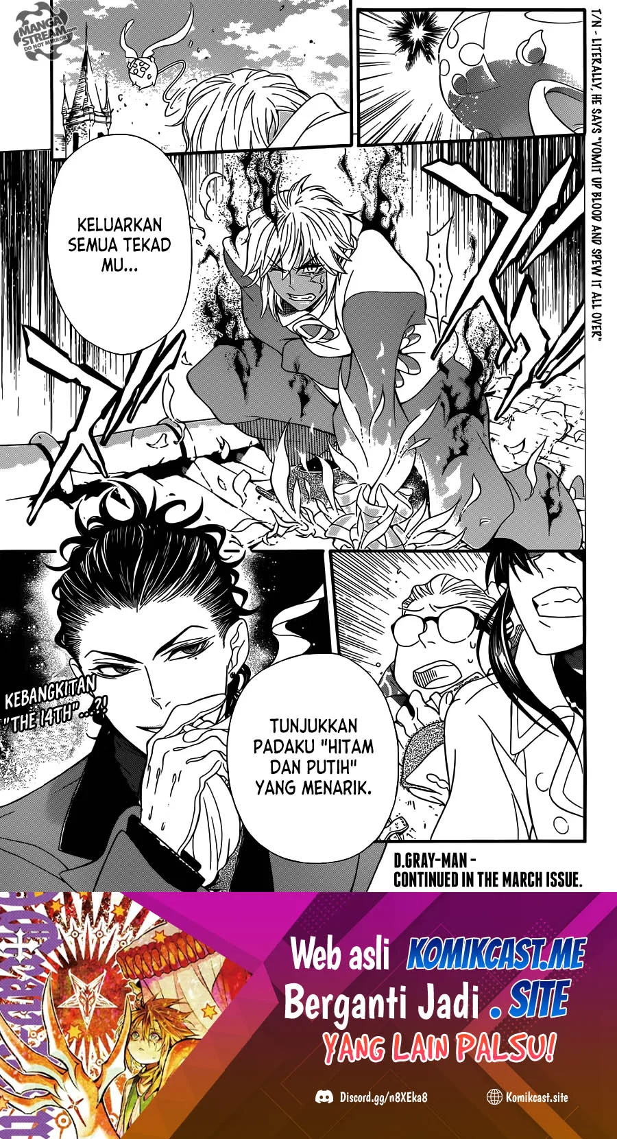 D Gray Man Bab 211 halaman 22