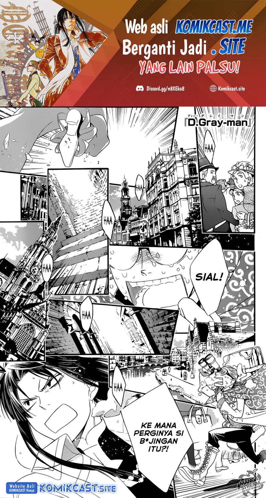D Gray Man Bab 212 halaman 2