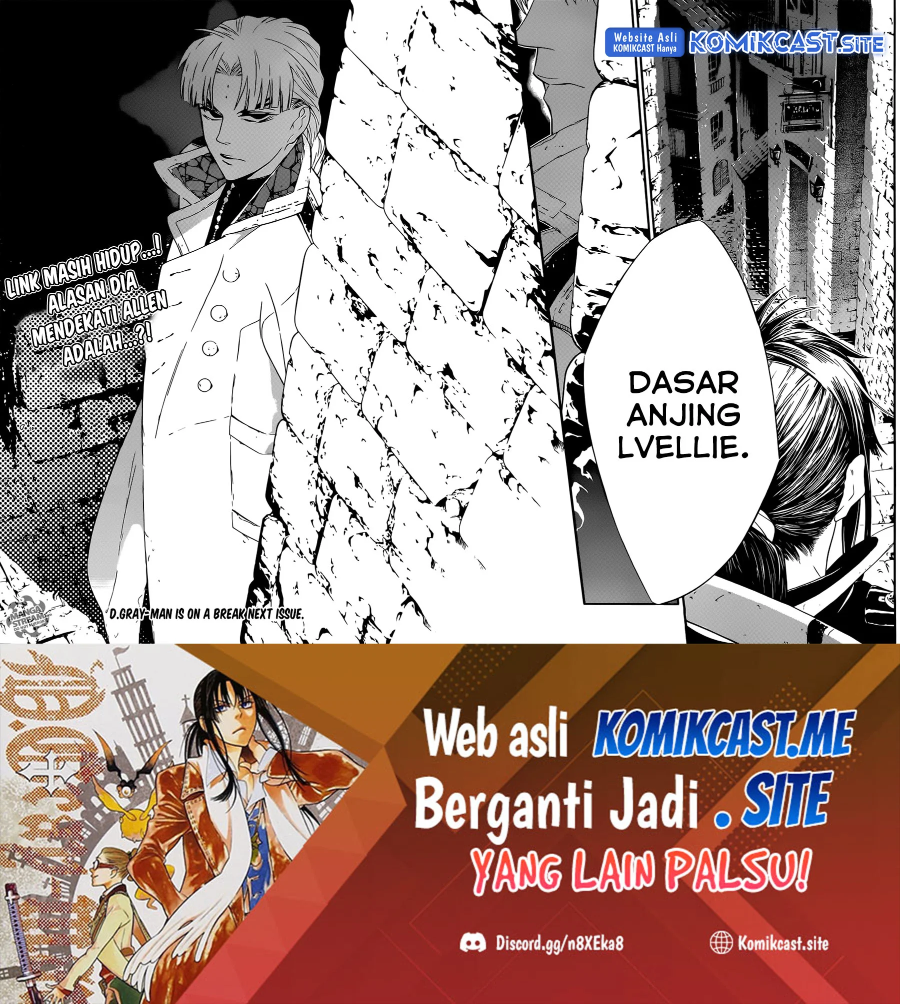 D Gray Man Bab 212 halaman 31