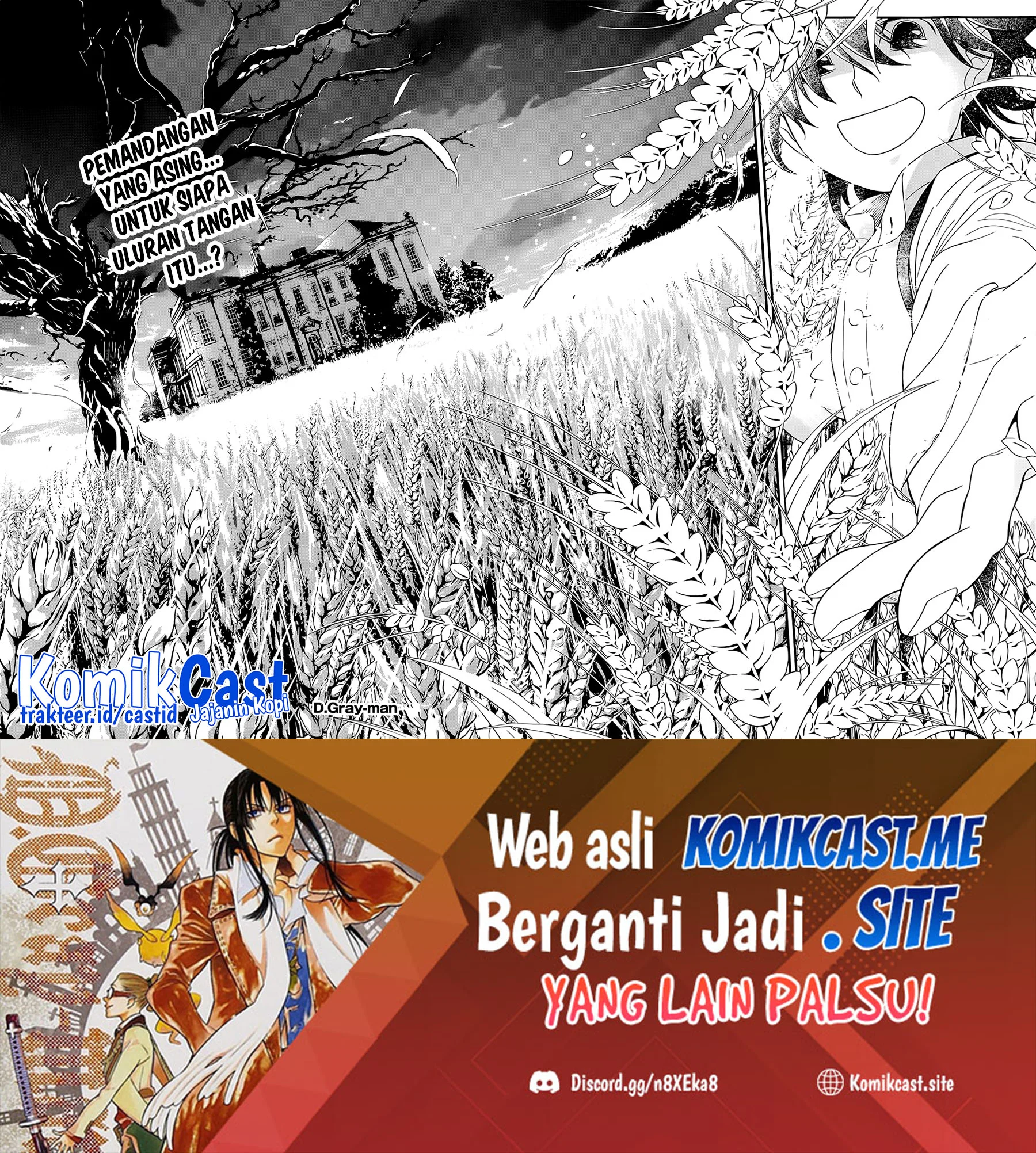 D Gray Man Bab 213 halaman 33