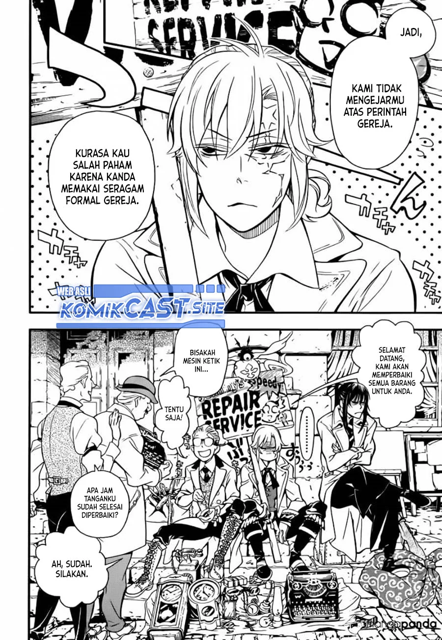 D Gray Man Bab 215 halaman 23