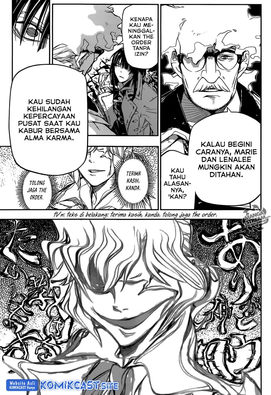 D Gray Man Bab 217 halaman 20