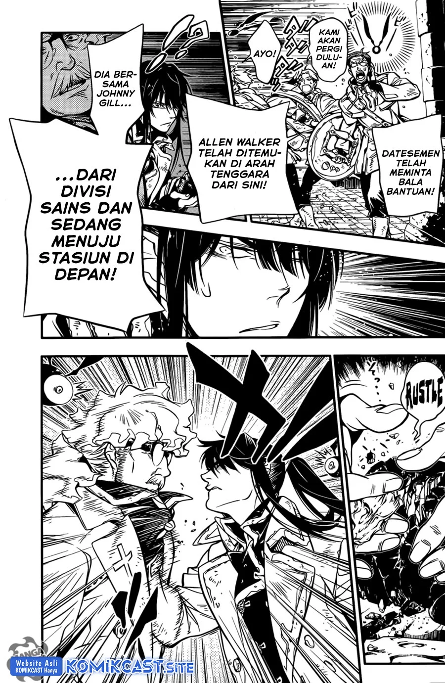 D Gray Man Bab 217 halaman 28