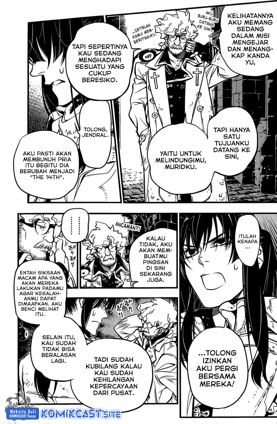D Gray Man Bab 217 halaman 30