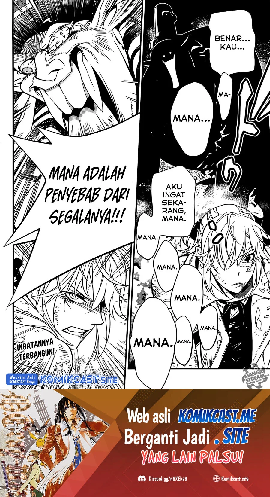 D Gray Man Bab 218 halaman 21