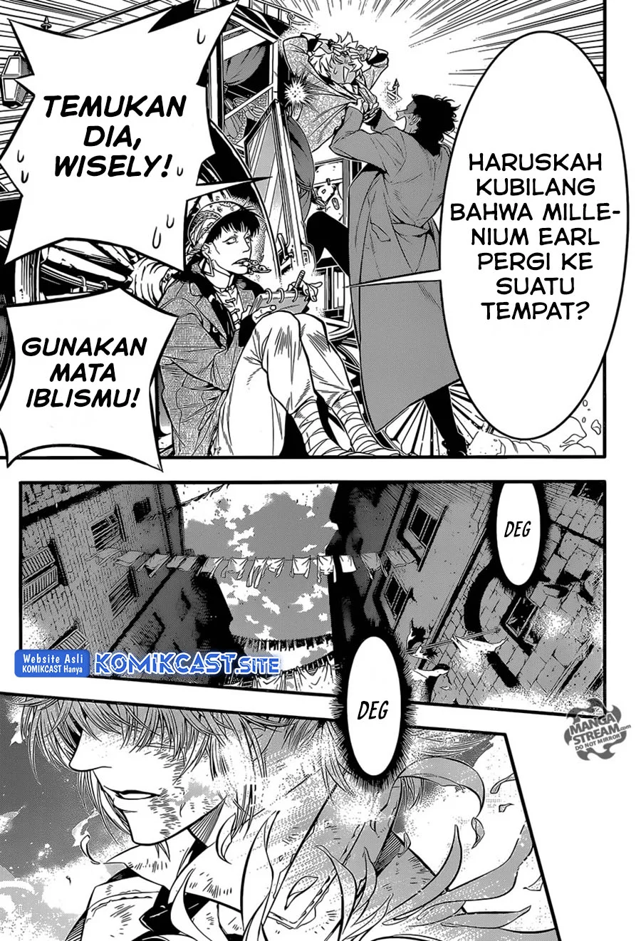 D Gray Man chapter 219 halaman 17