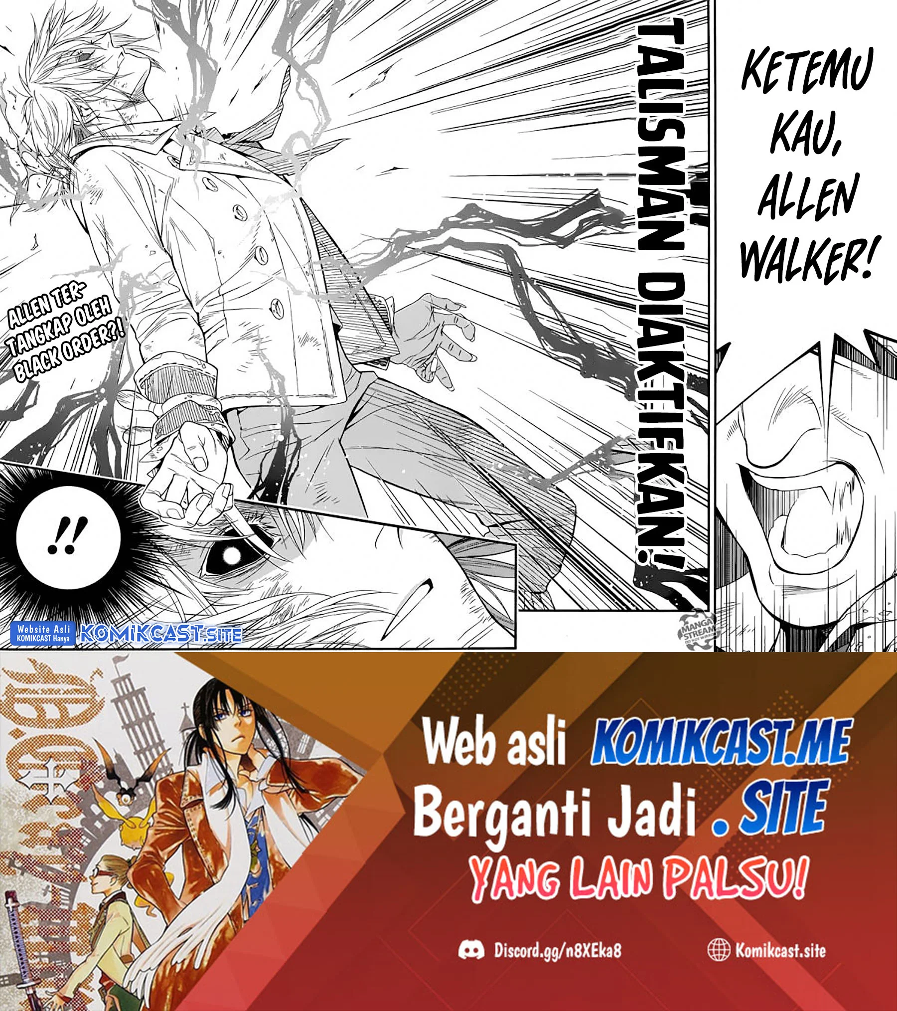 D Gray Man Bab 220 halaman 41
