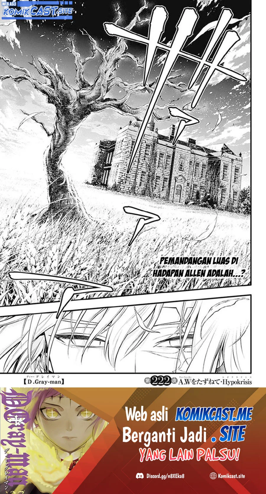 D Gray Man Bab 222 halaman 2