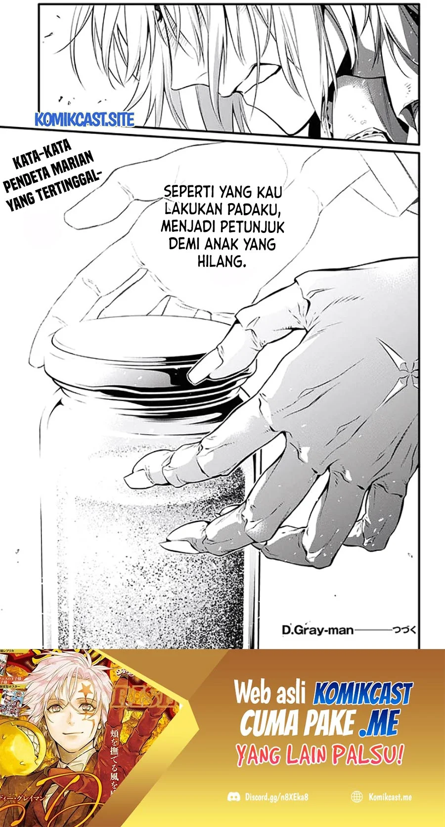 D Gray Man Bab 228 halaman 12