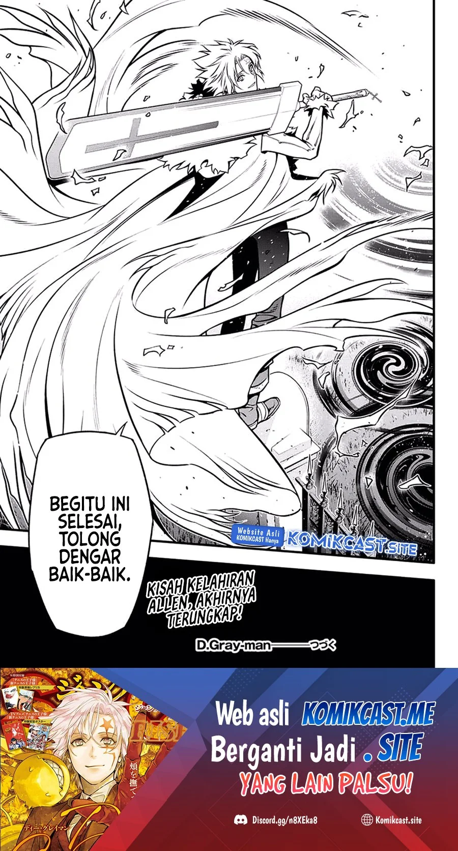 D Gray Man Bab 231 halaman 21